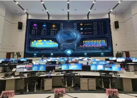 Außenvermietung Druckguss Aluminium RGB LED-Display P3.91 wasserdicht Multi-Screen Flexible HD SMD DC5V