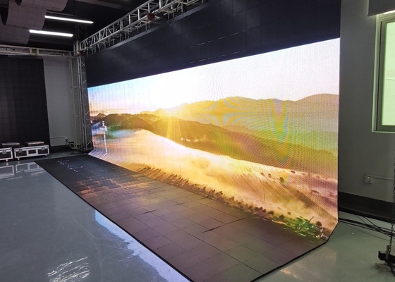 Die-Cast Aluminium Vermietung HD Bildschirm Vollfarbe LED-Display hohe Auflösung P3.91 HD