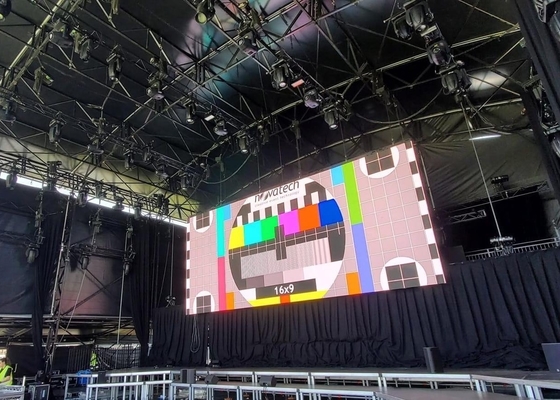 Poster RGB LED-Display 2,5 mm Pixel Pitch Hochfrischungsrate 1920HZ Innenraum