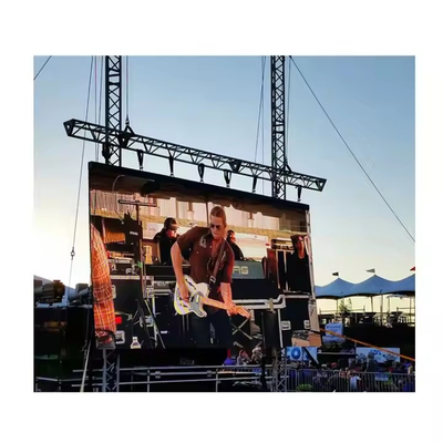 HD-Large Vermietung 4.81mm RGB LED-Monitor Großbildschirm Videowiedergabe 500*100mm IP65