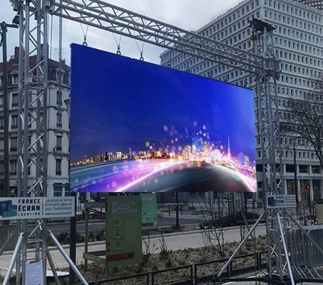 Auflösung RGB LED-Display LED-Technologie für Betriebstemperatur von -12/50 und Auflösung von 40000 Punkten/m2