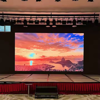HD Leihbildschirm Außen Full Color LED Display Bildschirm 4mm Pixel Pitch HD Wasserdicht