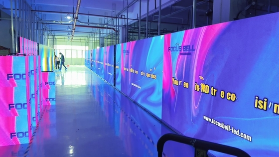 Outdoor Full Color SMD P3 RGB LED Display Druckguss Aluminiumbildschirm 192mm*192mm Modulgröße
