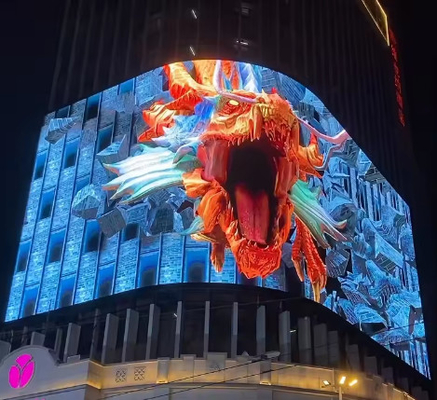 Outdoor-Full-Color-LED-Display mit hoher Auflösung Epistar 1/13 Scanning für Straßenhandelszentren usw.
