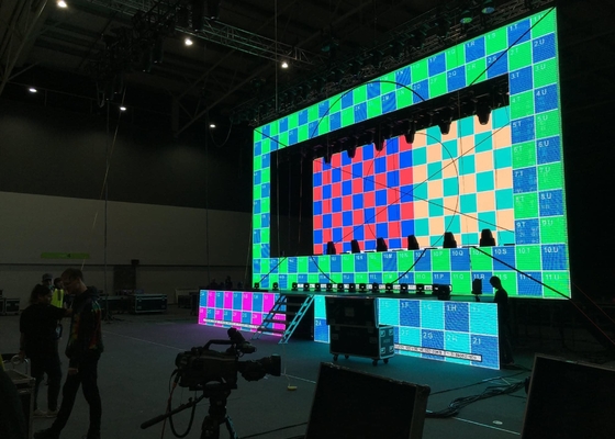 Outdoor-Full-Color-LED-Display, flexibel, hochauflösend, wasserdicht und ohne Verzögerung