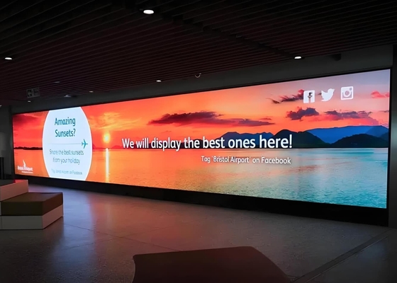 Wasserdichte HD-LED-Videowand für Supermarktwerbung, DIP-LED-Display