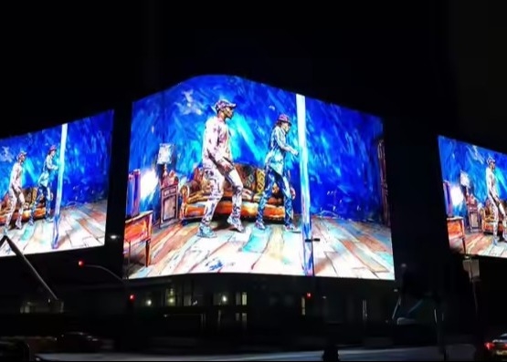 P3.91 Hochdefinitions-LED-Full-Colour-Bildschirm für die Außenwerbung im Stadion