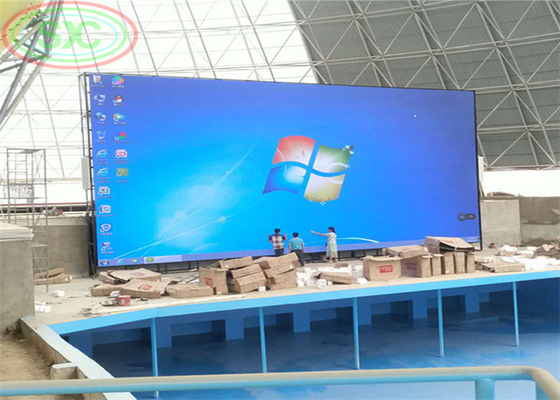Hohe Helligkeit 6000 Nits Outdoor-Digital-LED-Werbetafel LED-Display unter direktem Sonnenlicht