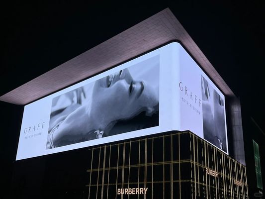 Outdoor Full Color LED Display P8mm HD IP65 Pixel Panel Festinstallation Full Color LED Display