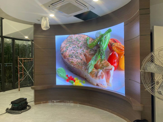 Hochpräzisionsverarbeitung P3 Indoor Full Color LED Display mit bequemer Installation und Wartung in verschiedenen Branchen