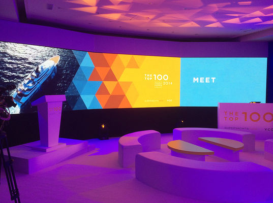 Vollfarbige Videokapazität Riese 20 Fuß Fest LED Bildschirm Wasserdicht IP65