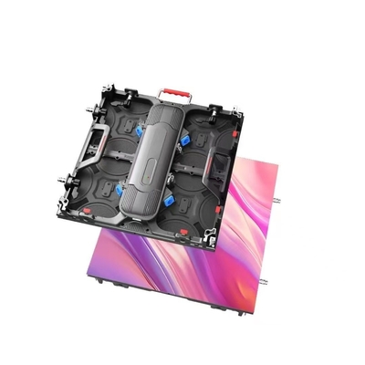 P4 Innenraum-Full-Colour-LED-Guss-Aluminiumbildschirm, 2200 CD/m2, Größe 256mm X128mm