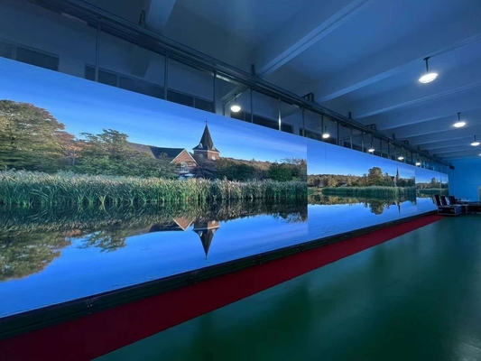 High-Definition-P3.91mm-Innenraum-Full-Colour-LED-Display für Werbung in der U-Bahn / am Flughafen