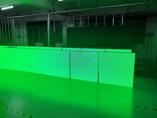 Vermietung von LED-Bildschirmen für Außenwerbung P6 32*32 Auflösung Aluminium