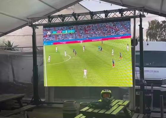 Vermietung Außenwasserdichtes und Anti-LED-Digital Signage IP65 Auflösung HD Epistar 52*52 Auflösung