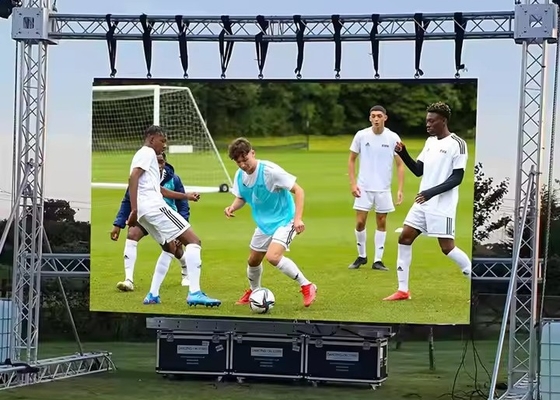 Mietstadion Vollfarbwerbung LED-Display P6 hochauflösendes Modul 192*192mm
