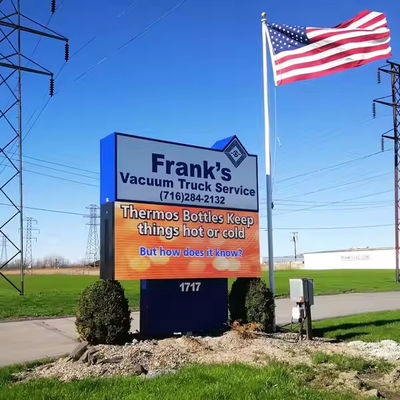 P10 SMD3535 Außen-LED-Werbebildschirm 10 mm Tonhöhe IP67 Wasserdicht