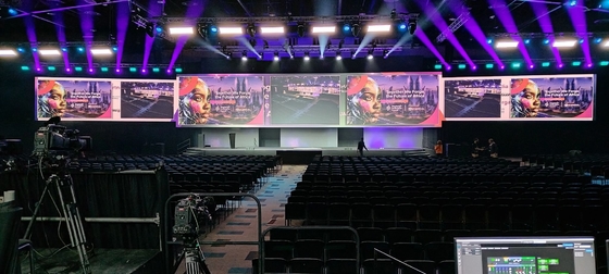 P5 Außen-Full-Color-Wasserdichte-Hoch-Definition-LED-Guss-Aluminiumbildschirm