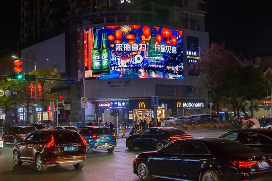 Wasserdichtes HD Mietbildschirm kommerzielles Billboard P10 Indoor Outdoor LED Bildschirm