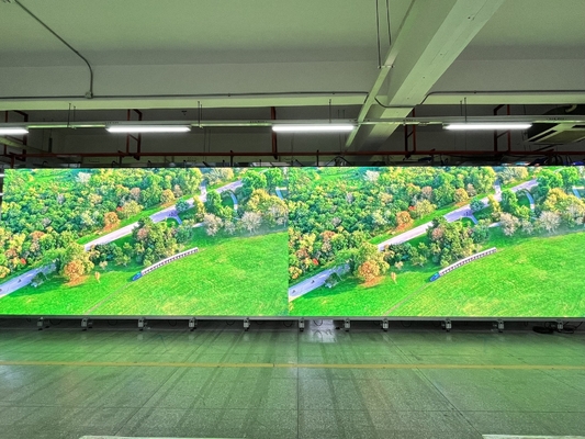 Große Wandbildschirm-LED-Anzeige Flexible P4.81 Fest-/Mietinstallation im Innenbereich