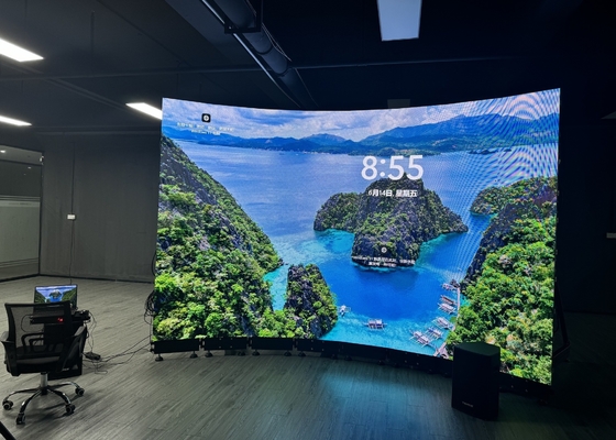 LED-Werbetafeln für die Miete Innenbereich Bildschirmhelligkeit 800cd Video Vivid Epistar 4mm Pixel Pitch