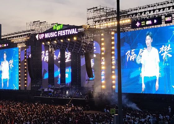 P10 Außen-LED-Bildschirm 10mm Pixel-Pitch IP65 wasserdicht