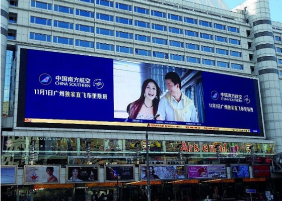 Vollfarbiger Billboard-Bildschirm Led-Display P6 Outdoor Ultra Hd hohe Auflösung Ip65 Große Größe