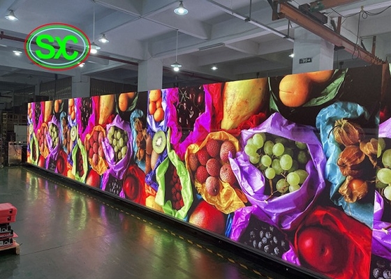 Werbebildschirm P10 Vorhang LED-Display Vollfarbe Außenwasserdicht IP65 SMD