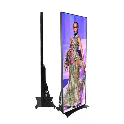 Fabrik Beweglich Innenraum P1.8 P2 P2.5 Verschiedene Größen Hohe Helligkeit Digitale LED Werbung LED Poster Anzeigebildschirm