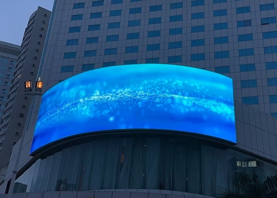 Vermietung und Installation LED-Stadionsbildschirm aus Aluminium mit Druckguss Bildschirm Abstand 3,91 mm, 500*1000 mm Vollfarbige Außenvideowand