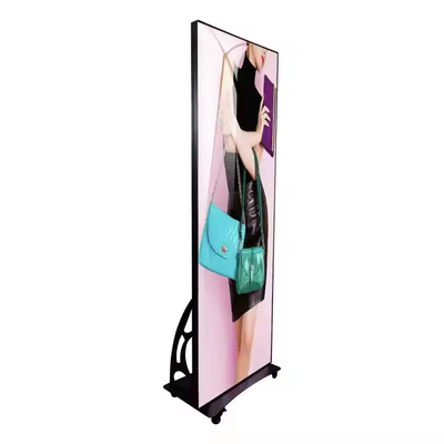 Innenraum P2.5 Vollfarbe Spiegel Led-Display Wireless USB 4G WiFi Smart Control Poster