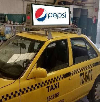 P3 Outdoor Taxi Top LED-Bildschirm Auto Dach LED-Bildschirm für Werbung Digital Signage und Displays