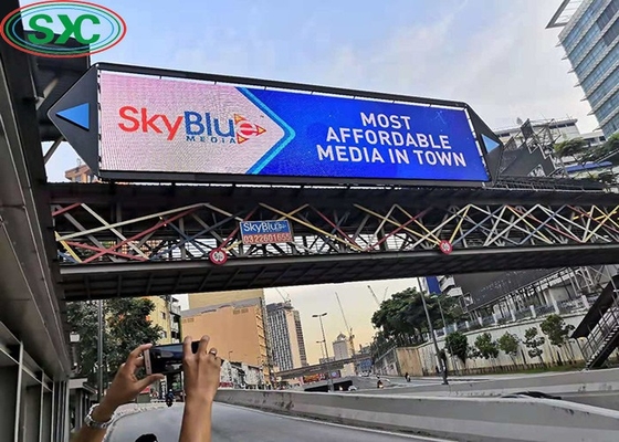 Wasserdichtes Video Großer Bildschirm P10 Vollfarbe Außenwerbung Led Display Bildschirm