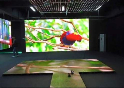 3 Vollfarbige Indoor-LED-LCD-Platte 500*1000mm*75mm für Werbeanzeigen für Unternehmen