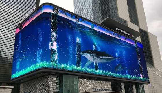 angepasste Größe Video-Display Witterungsdicht LED-Panel Bildschirm mit Anzeigefunktion