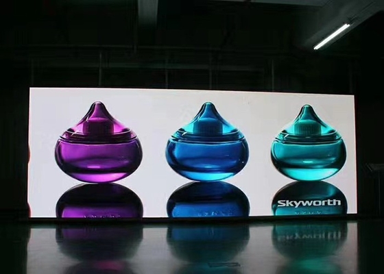 Vermietung von Druckgussbildschirmen aus Aluminium Innenraum P6 Vollfarbwerbung Video LED-Display Außenwerbetafeln