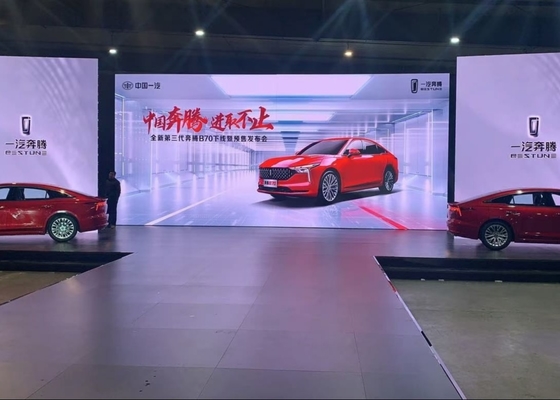SMD3535 Druckguss-Aluminiumgehäuse Einfache Installation Modul Auflösung SMD P4 Indoor HD Full Color LED Display