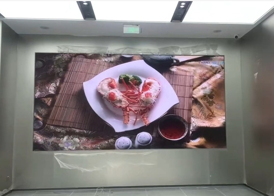 COB P1.25 LED-Videowand Innenbereich LED-Display-Bildschirm 270420 Punkte/M2 492x492mm