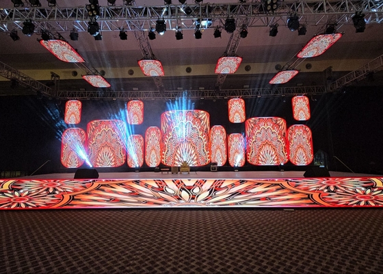 Ultra-Clear Druckguss Aluminium Vollfarbe P5 Indoor Signage Display LED Bildschirm