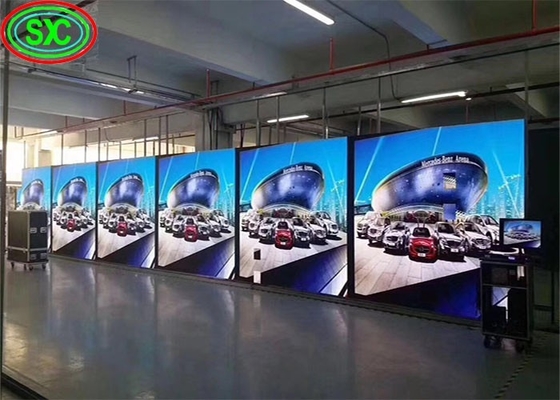 Die-Cast Aluminium SMD Indoor Full Color LED Display mit hoher Auflösung 256*128mm Modul