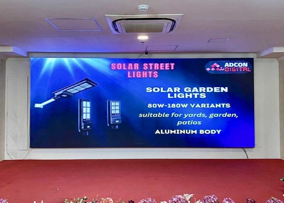 COB P1.25 Pitch Ultra High Definition Rental LED -Anzeige Innennova System HD 1R1G1B
