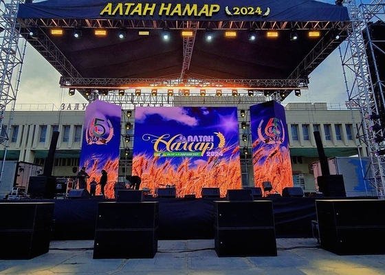 P2.5 Outdoor Live Performance Hochhelligkeit Druckguss Aluminium-LED-Display Wasserdichte Bühnenhintergrundbildschirm