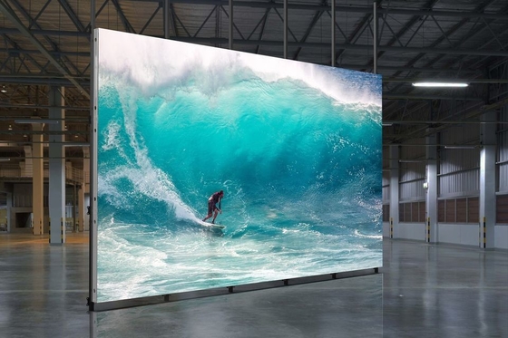 Innenraum Vollfarb-LED-Bildschirm P3.91 500*500mm Pixel Einkaufszentrum Miete Videowand