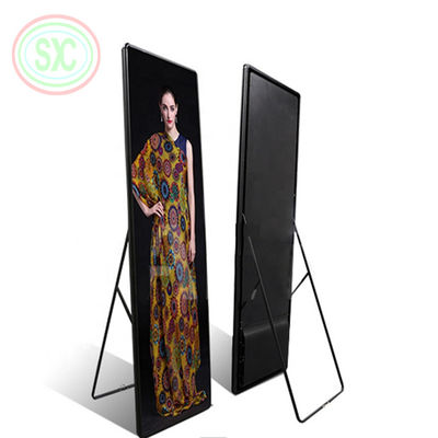 Guter Preis P2.5mm Pitch Aluminium LED Poster Display mit 680x2000mm Bildschirmgröße und Aluminium Panel Material Online