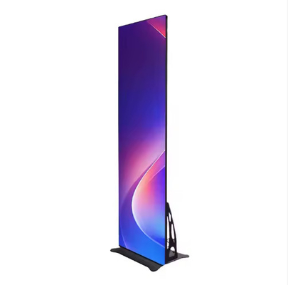 Fabrik Beweglich Innenraum P1.8 P2 P2.5 Verschiedene Größen Hohe Helligkeit Digitale LED Werbung LED Poster Anzeigebildschirm