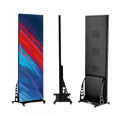 Led Poster Werbung Innenraum P1.8 P2.5 Portable Pantalla Led Matrix Panel Modul Billboard Klappbare Led Poster Anzeige