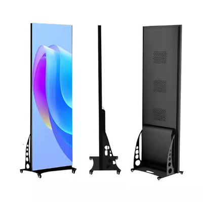 Led Poster Werbung Innenraum P1.8 P2.5 Portable Pantalla Led Matrix Panel Modul Billboard Klappbare Led Poster Anzeige