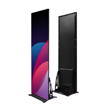 Led Poster Werbung Innenraum P1.8 P2.5 Portable Pantalla Led Matrix Panel Modul Billboard Klappbare Led Poster Anzeige