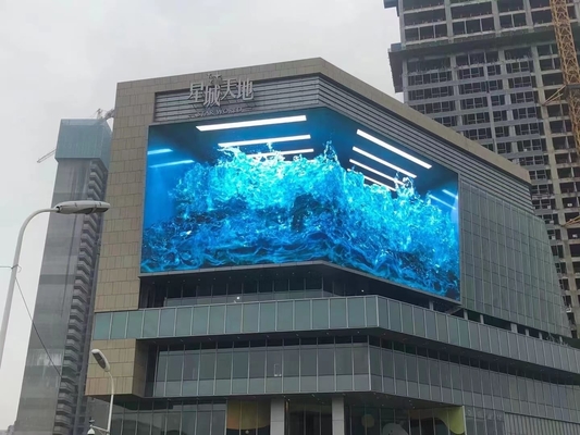 Nationstar Outdoor Full Color P10 LED-Display für feste Installation Wasserdicht und mit hoher Helligkeit Werbevideowand