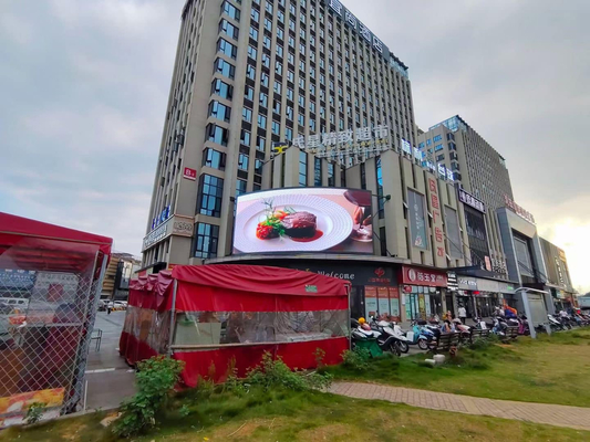Nationstar Outdoor Full Color P10 LED-Display für feste Installation Wasserdicht und mit hoher Helligkeit Werbevideowand